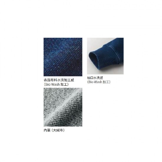 日牌 丹寧長袖大學T 12.02OZ 日牌 丹寧長袖大學T 12.02OZ