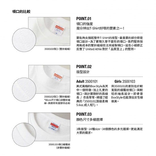 日牌 女版短袖 5.6OZ 日牌 女版短袖 5.6OZ