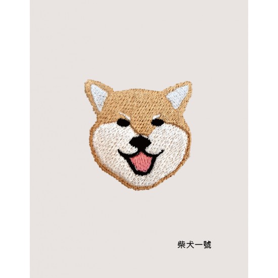 刺繡 柴犬三兄弟 刺繡 柴犬三兄弟