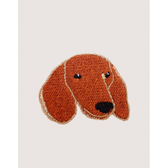 刺繡 臘腸三兄弟 刺繡 臘腸三兄弟